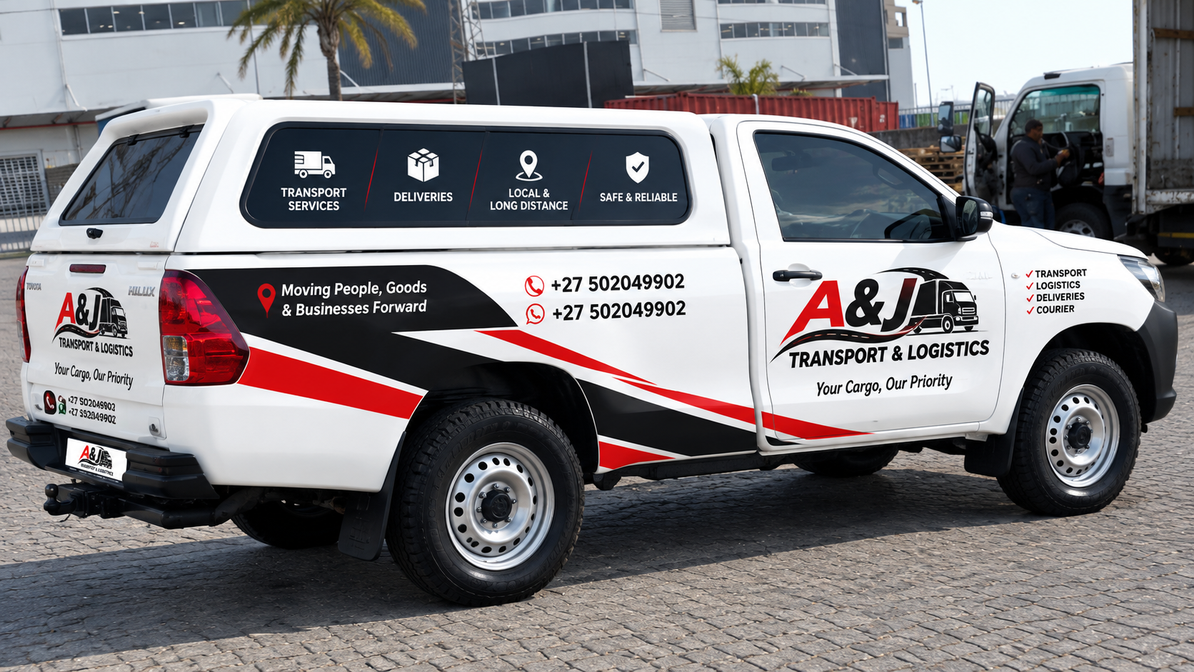 B - eBakkie driver